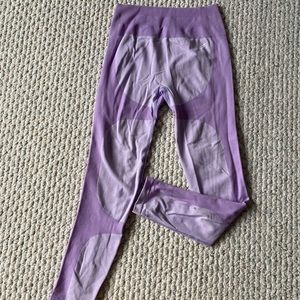 DOYOUEVEN purple contour workout leggings
